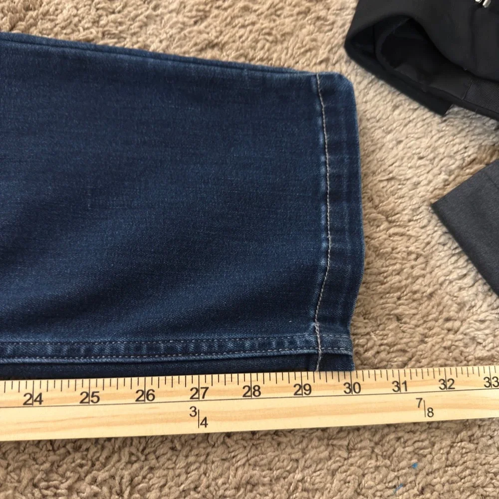 Mugsy Kinzies Dark Wash Stretch Y2K FLX4NKZ-32X30 Blue‎ Denim AA15 Summer